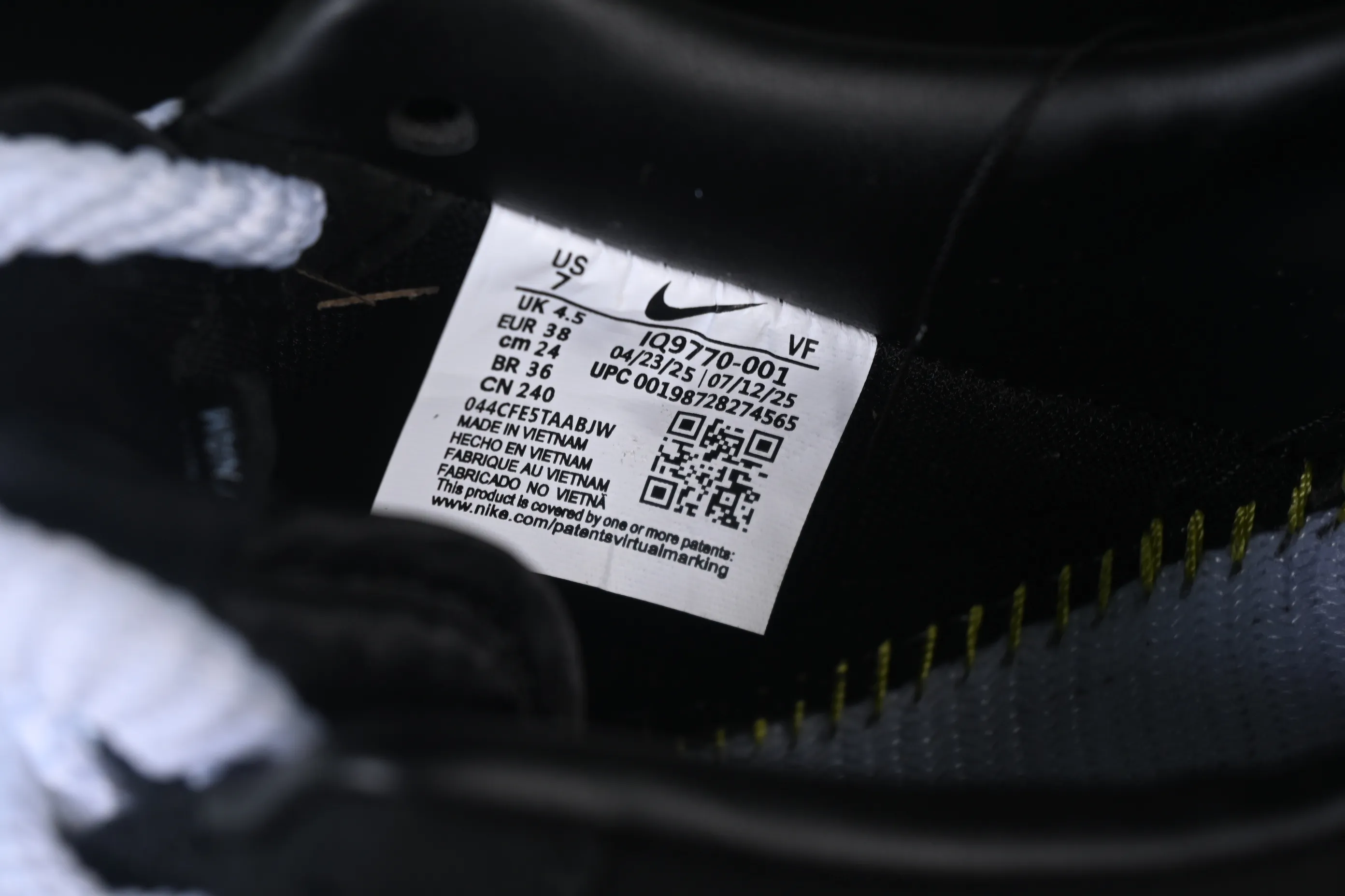 All categories Nk Air Force 1 Air Force series Nk Air Force 1 Low Air Force low-top Nike Air Force 1'07 Low Air Force 1 low-top casual sneakers IQ9770-001